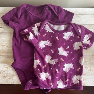 Unicorn onesie set